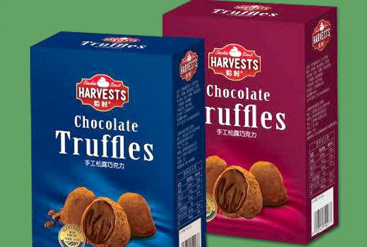 哈时手工松露巧克力休闲食品,松露巧克力