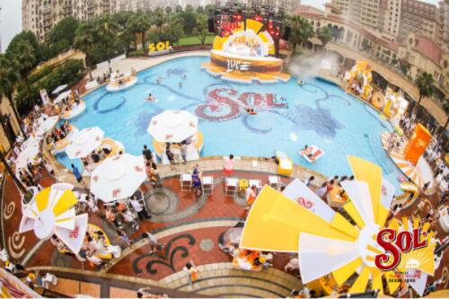 致敬夏日，尽享阳光，SOL&amp;#174;阳光泳池派对精彩呈现