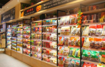 休闲食品头部品牌入驻商超