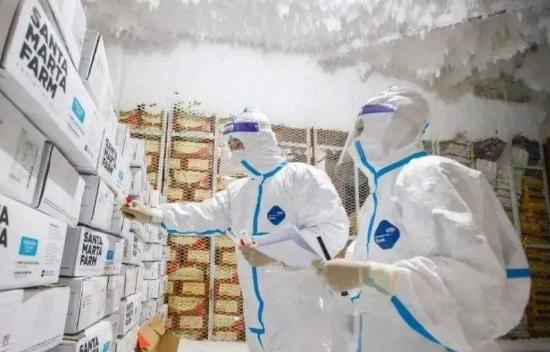 唐山一企业进口木薯粉外包装核酸阳性